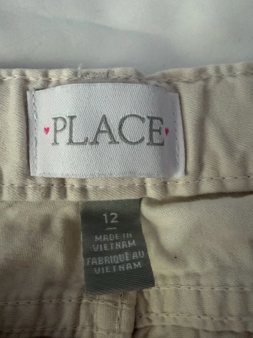Light Beige Pocket Shorts